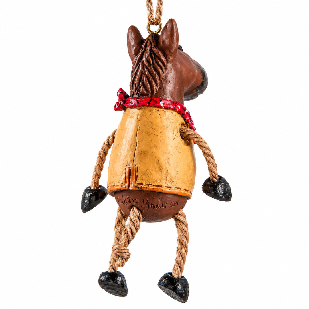 Horse with Vest Ornament