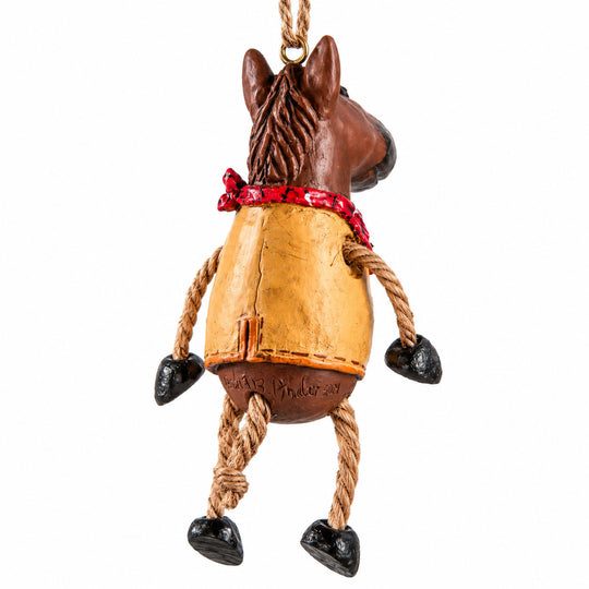 Horse with Vest Ornament