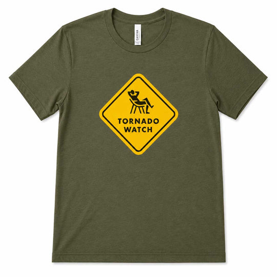Tornado Watch T-Shirt | Multiple Sizes & Colors | HEARTlandia