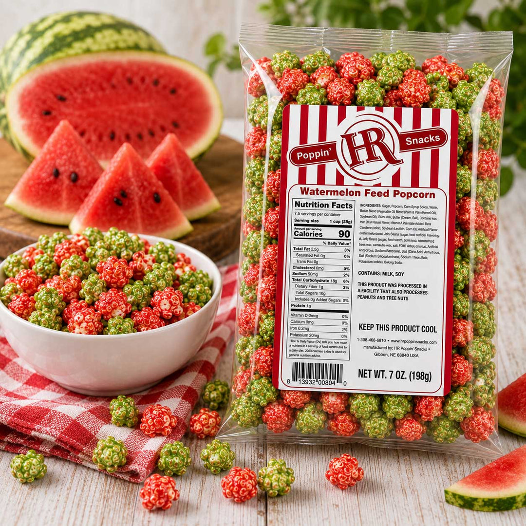Watermelon Feed Popcorn