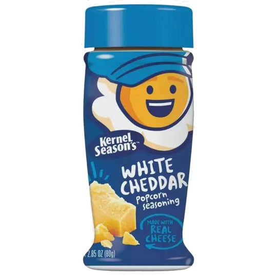 White Cheddar Popcorn Seasoning | 2.85 oz | Popcorn County USA | North Loup Valley