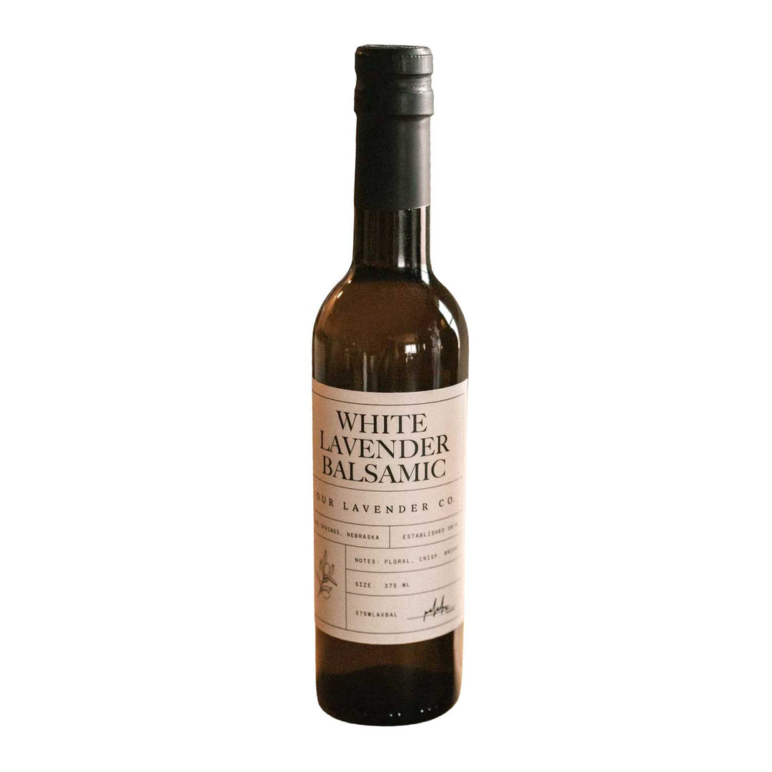 White Lavender Balsamic Vinegar by Our Lavender Co