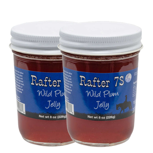 Wild Plum Jelly | Pack of 2 | 8 oz | Rafter 7S