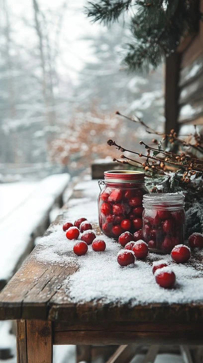 Cranberry Woods Melt | 2.5 oz. | Tart Fruit With Hints of Sweet Pine | Love Ewe Candle Company