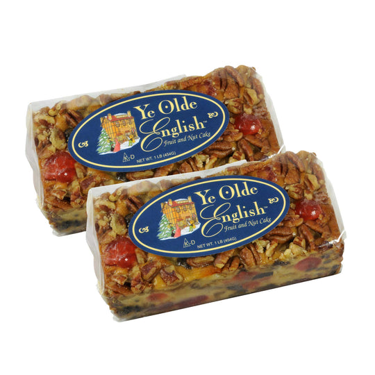 Ye Olde English Non-Alcoholic Fruitcake | Pack of 2 | 1 lb | Beatrice Bakery Co.