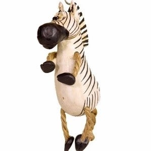 Zebra Ornament | Christmas Tree Decor | Bring The Safari To Your Tree | Made in Lincoln, NE | Bert Anderson Collection