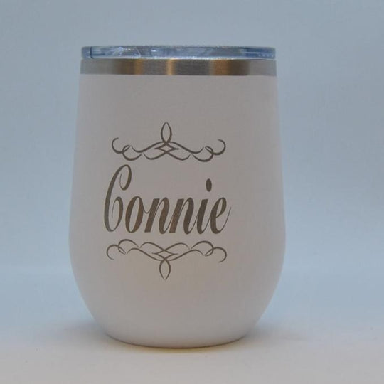 12 oz. Stainless Steel Stemless Wine Tumbler | Customizable