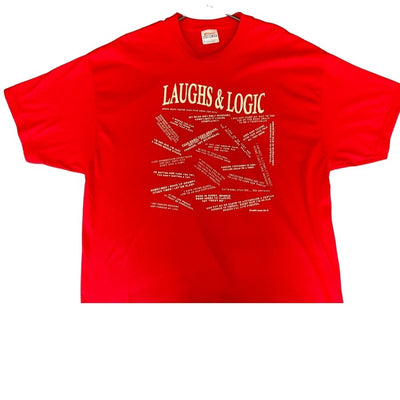 Laugh & Logic Tee | Red