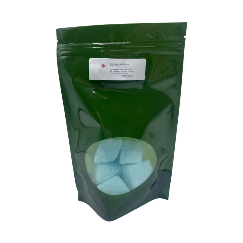 Blue Raspberry Bubblegum Gourmet Marshmallows | Hand Crafted in Small Batches