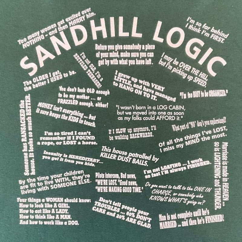 Nebraska Sandhill Logic Tee | Green