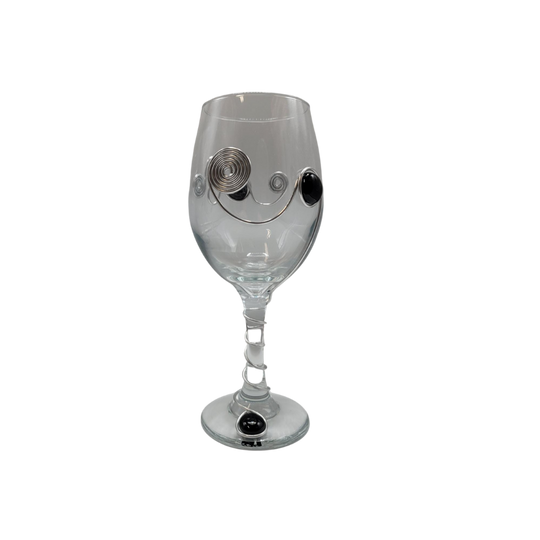 Embellished Wine Glass