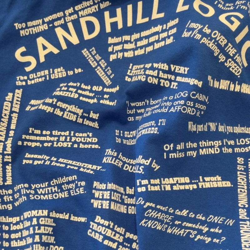 Nebraska Sandhill Logic II Shirt | Blue