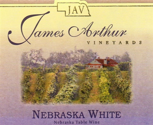 James Arthur Vineyard Nebraska Heartland White Wine
