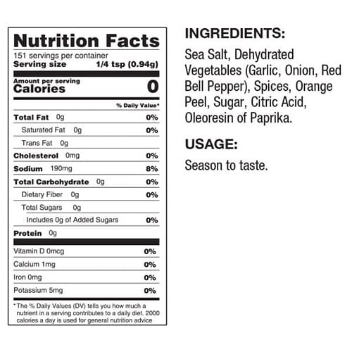 Signature Steak Seasoning | 32 oz. Bottle | Bright & Vibrant Flavor | Designed To Elevate Your Steak Experience | Coarse Salt Kernels | Hint Of Citrus Zest | Adds A New Dimension To All Meats | Ultimate Steak Seasoning