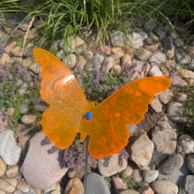 Medium 8" Butterfly | Yard Décor | Multiple Colors | 2 Feet Tall