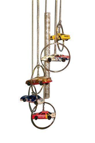 Nascar 5 Ring Windchime by MAAC Windchimes