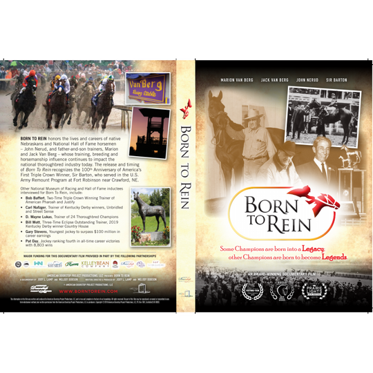 BORN TO REIN | Documentary Film | Nebraska and Horse Racing | Nebraska History Film | National Museum of Racing and Hall of Fame Inductees | Nebraska Equestrian Communities