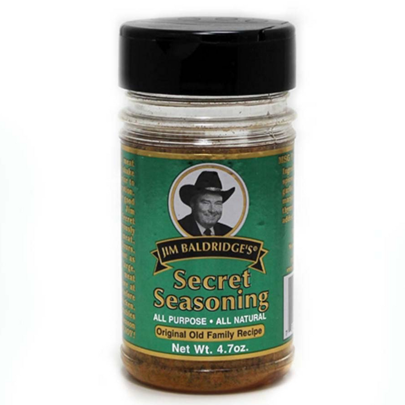 Jim Baldridge Secret Seasoning | 4.7 oz. Bottle | 12 Pack | Shipping Included | 23 Flavorful Herbs And Spices | Nebraska Seasoning | Perfect On Soups, Salads, Meat, and More | Adds A Burst Of Flavor To Any Dish