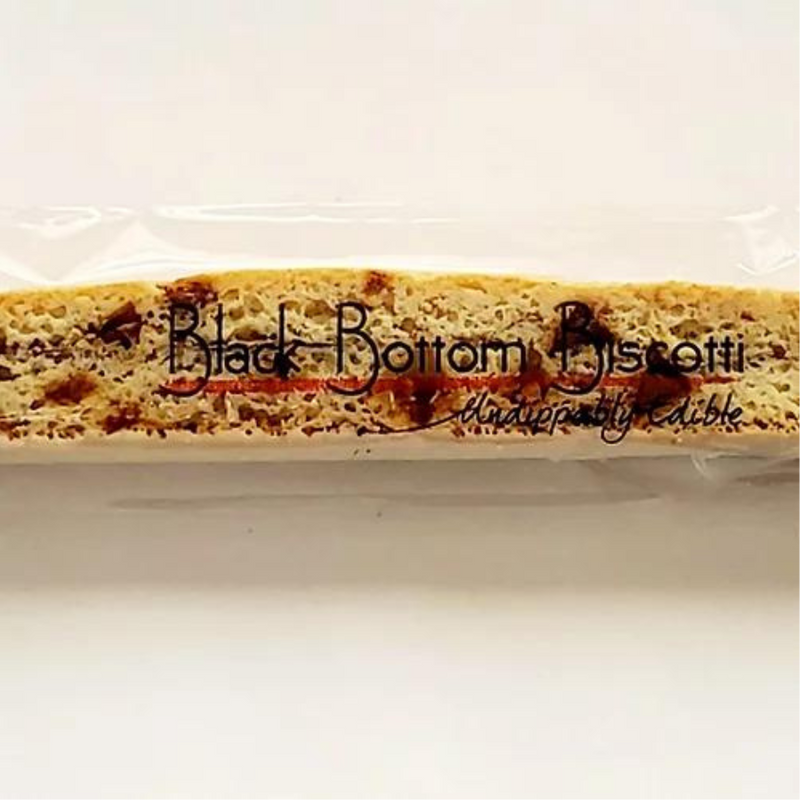 Salted Cinnamel Biscotti | Light, Flaky Crunch with Hints of Cinnamon Spice | Brings Autumnal Bliss | Overall Comforting Taste To Consumers | Try With Your Favorite Warm Beverage | Black Bottom Biscotti | Undippably Edible