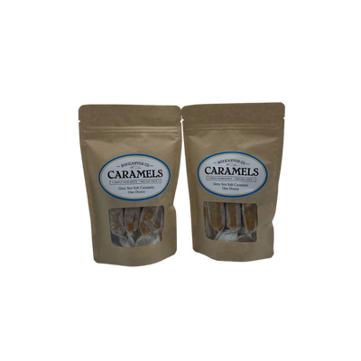 Lemon Rosemary Sea Salt Caramels Bag | 2 Pack | Shipping Included