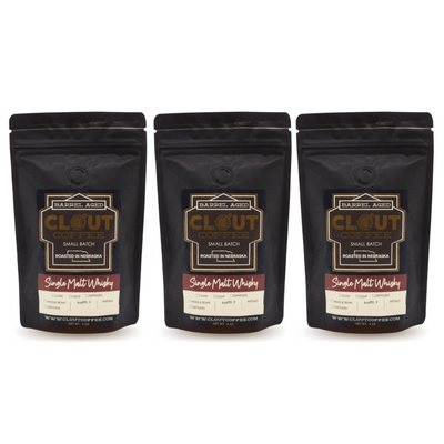 Whisky Light Roast | Ground | 4oz | 3 Pack | Shipping Included