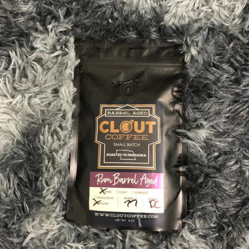 Rum Light Roast | Ground | 4oz | 3 Pack | Shipping Included