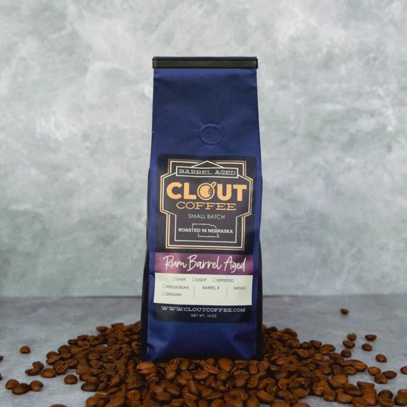 Rum Light Roast | Whole Bean | 1 lb | 2 Pack | Shipping Included