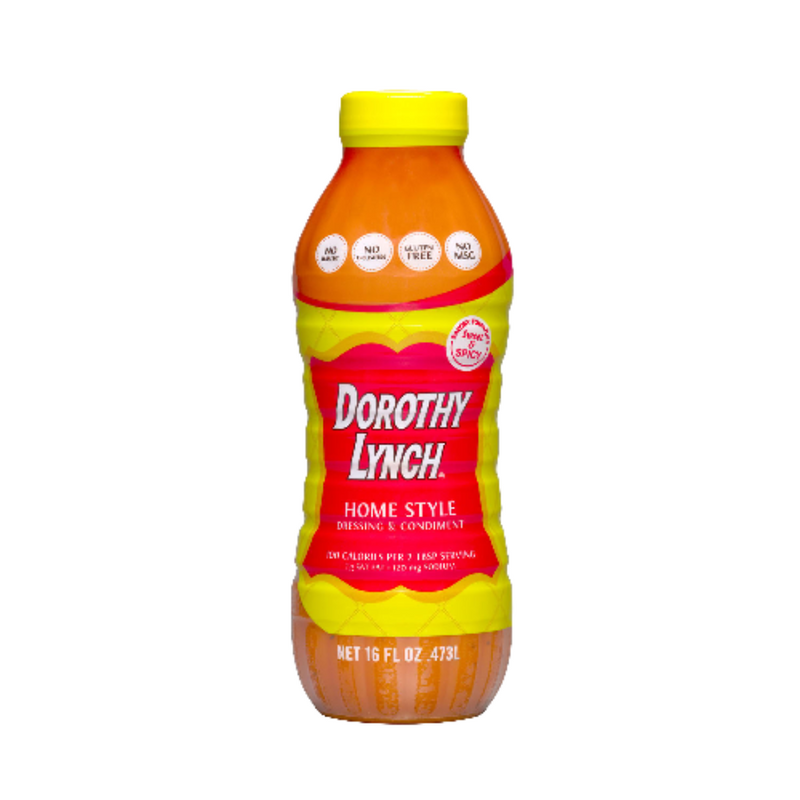 Homestyle Dorothy Lynch Salad Dressing | Gluten Free | Trans Fat-Free Ingredients | Sweet and Spicy | Thick And Creamy | Case of 12 | 16 oz. | Shipping Included