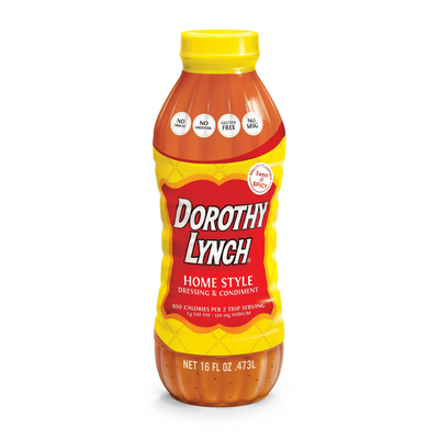 Homestyle Dorothy Lynch Salad Dressing | Gluten Free | Trans Fat-Free Ingredients | Sweet and Spicy | Thick And Creamy | Combo Pack | 8 oz. and 16 oz. | Shipping Included