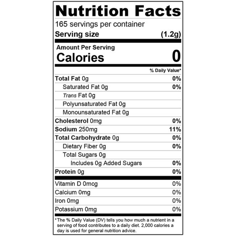 All Natural Bacon Salt Seasoning | Gluten Free | No MSG | Made with Sea Salt | 7 oz. Bottle