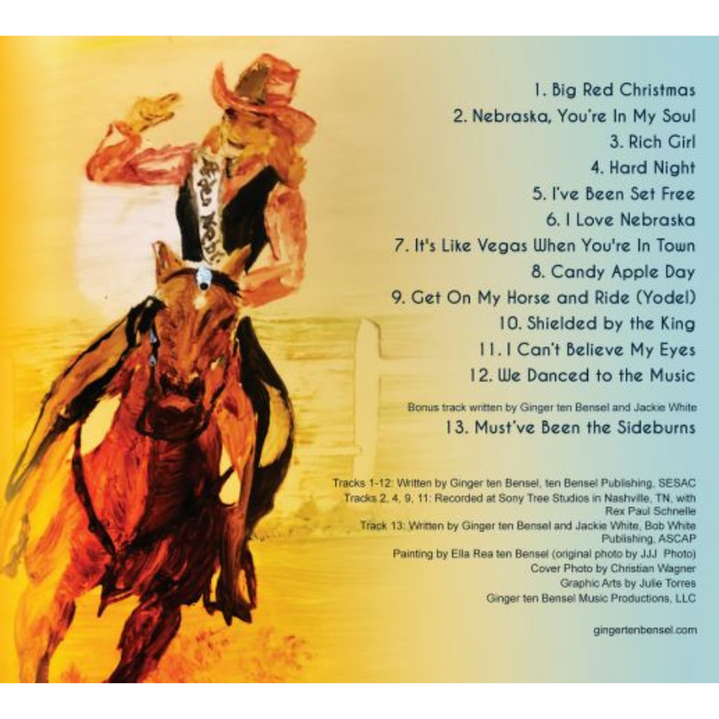 Ginger ten Bensel CD | Original Songs
