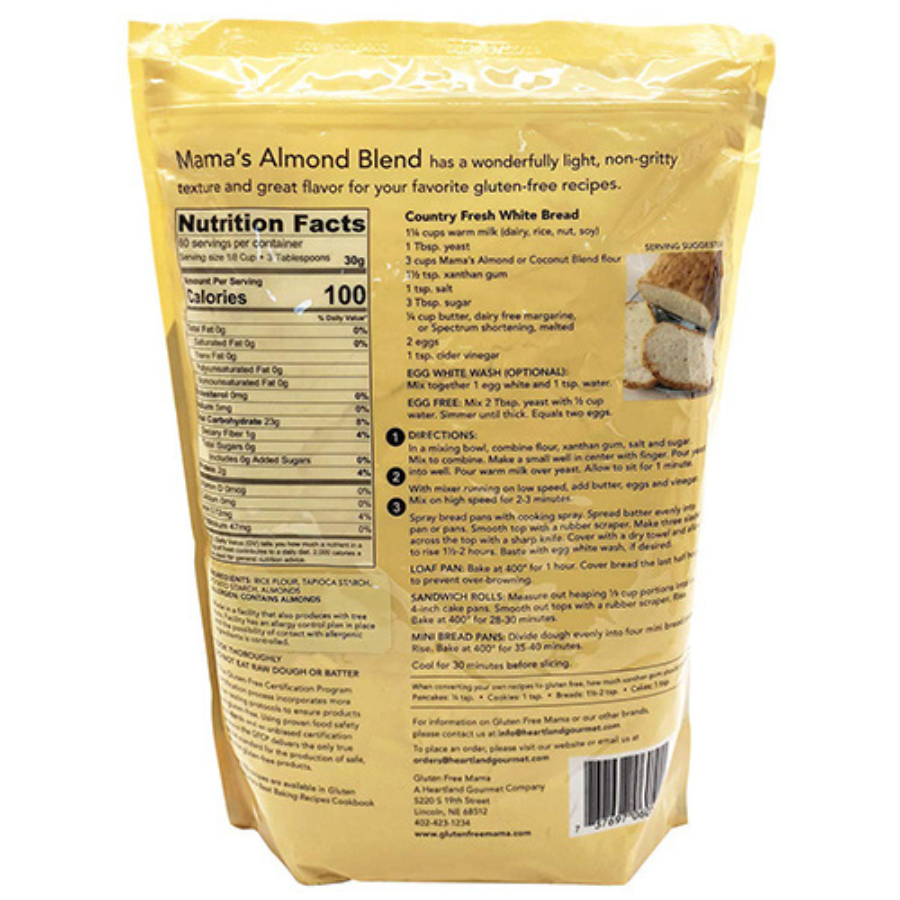 Almond Flour | 4 lb | Gluten Free | Gluten Free Mama