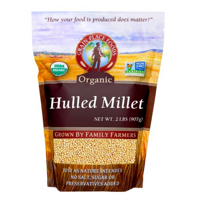 Hulled White Proso Millet | 2 lb. Bag