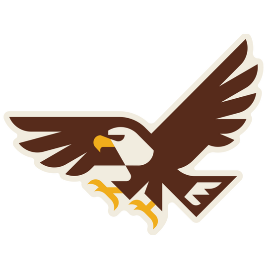 Eagle | Weather Resistant Sticker | Sticker For Wildlife or Bird Lover | Dishwasher Safe | Stick On Computers, Water Bottles, & More | Bird Sticker