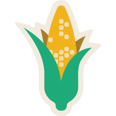 Ear of Corn | Weather Resistant Sticker