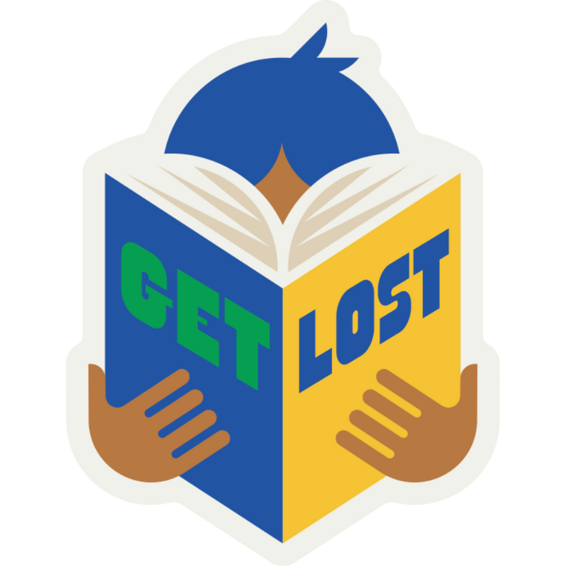 Get Lost | Weather Resistant Sticker