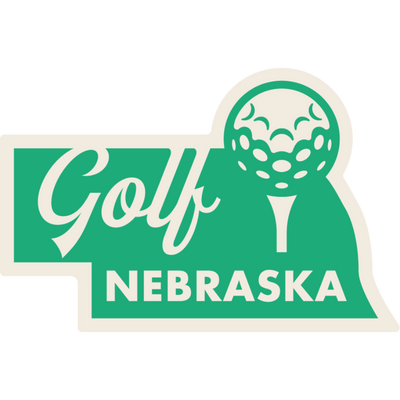 Golf Nebraska | Weather Resistant Sticker