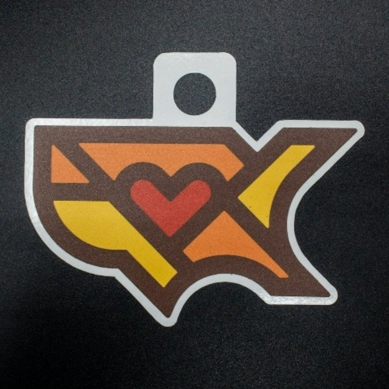 Heartland | Midwest Love | America | Weather Resistant Sticker