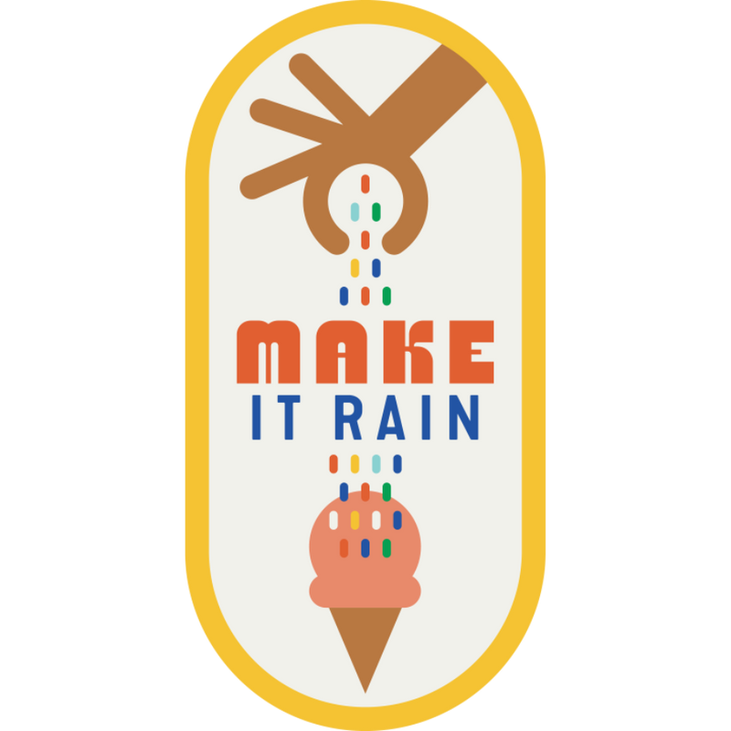 Make It Rain | Weather Resistant Sticker