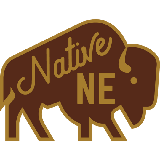 Bison Sticker | Native Nebraska | Weather Resistant | Dishwasher Safe | Perfect For Nebraska Lover | Fun & Humorous | Adhesive Sentiment | Decorative