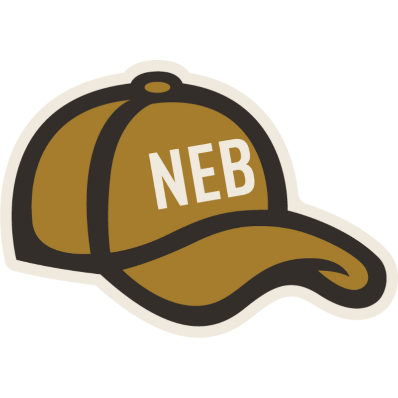 Nebraska Cap | Weather Resistant Sticker