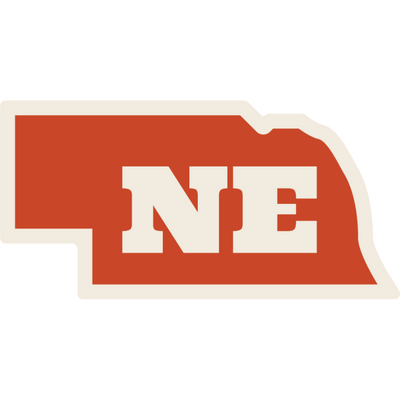 State of Nebraska | Weather Resistant Sticker