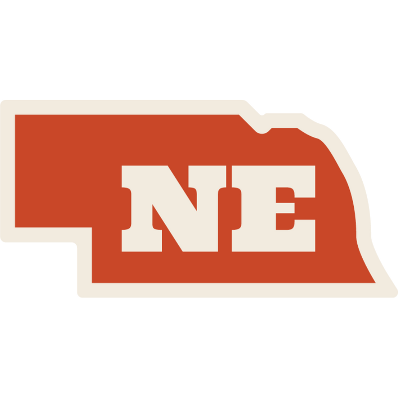 State of Nebraska | Weather Resistant Sticker