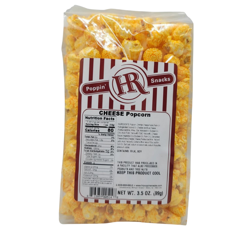 Cheese Popcorn | Made in Small Batches | Party Popcorn | Cheese Lovers | Ready To Eat | Popped Popcorn Snack | Movie Night Essential | Savory Party Snack