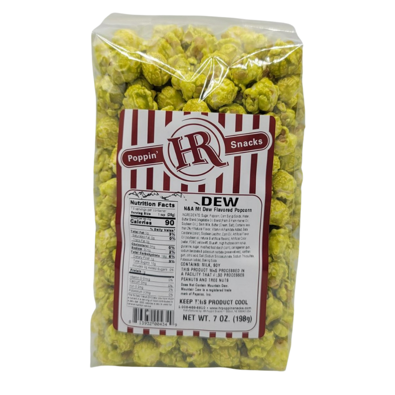 Dew Soda Popcorn | Made in Small Batches | Party Popcorn | Soda Lovers | Ready To Eat | Movie Night Essential | Popped Popcorn Snack | Sweet Treat