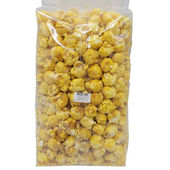 Lemon Popcorn | 7 oz. | 12 Pack | Shipping Included | Burst Of Citrus Flavor | Made in Gibbon, NE | HR Poppin' Snacks