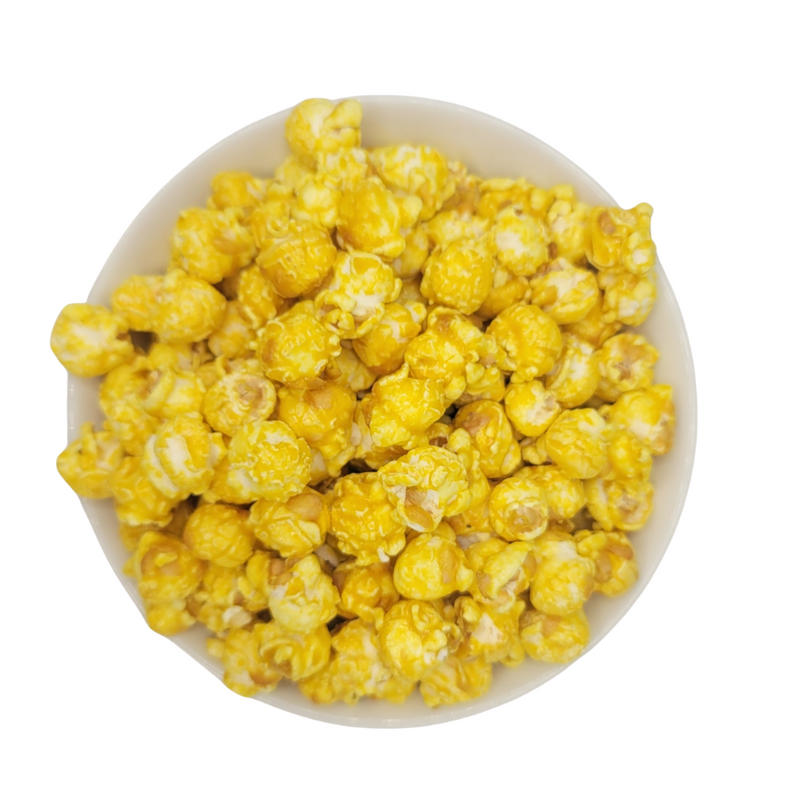 Lemon Drop Popcorn | Made in Small Batches | Sour Lovers | Sweet and Sour Treat | Burst of Flavor | Vibrant Yellow Colored Popcorn | Movie Night Essential | Ready to Eat | Party Popcorn | Pack of 12 | Shipping Included