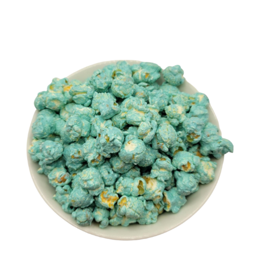 It's A Boy Blue Popcorn | 7 oz. | 12 Pack | Shipping Included | Gender Reveal Party | Blue Marshmallow Popcorn | Made in Gibbon, NE | HR Poppin' Snacks