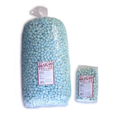 It's A Boy Blue Popcorn | Jumbo Bag | 84 Servings | Marshmallow Flavored Popcorn | Party Popcorn | Perfect for Baby Shower | Gender Reveal | Ready to Eat | Popped Popcorn Snack | Sweet Treat