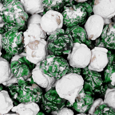 Leapin' Leprechaun Popcorn | Party Popcorn | Made in Small Batches | Saint Patrick's Day | Festive Treat | Green and White Popcorn | Popped Popcorn Snack| Ready to Eat